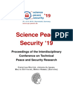 Science Peace Security '19 Proceedings