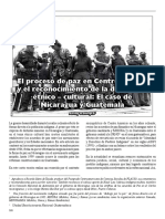 El Proceso de Paz en Centroamérica