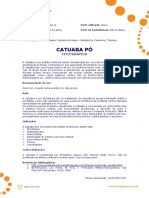Catuaba Po PDF