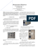 Configuración y pruebas de tableros eléctricos en subestaciones