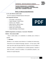 Informe - Seguimiento A La Empresa Montefino - Realidad Nacional e Internacional