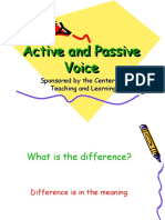 Activeand Passive Voice