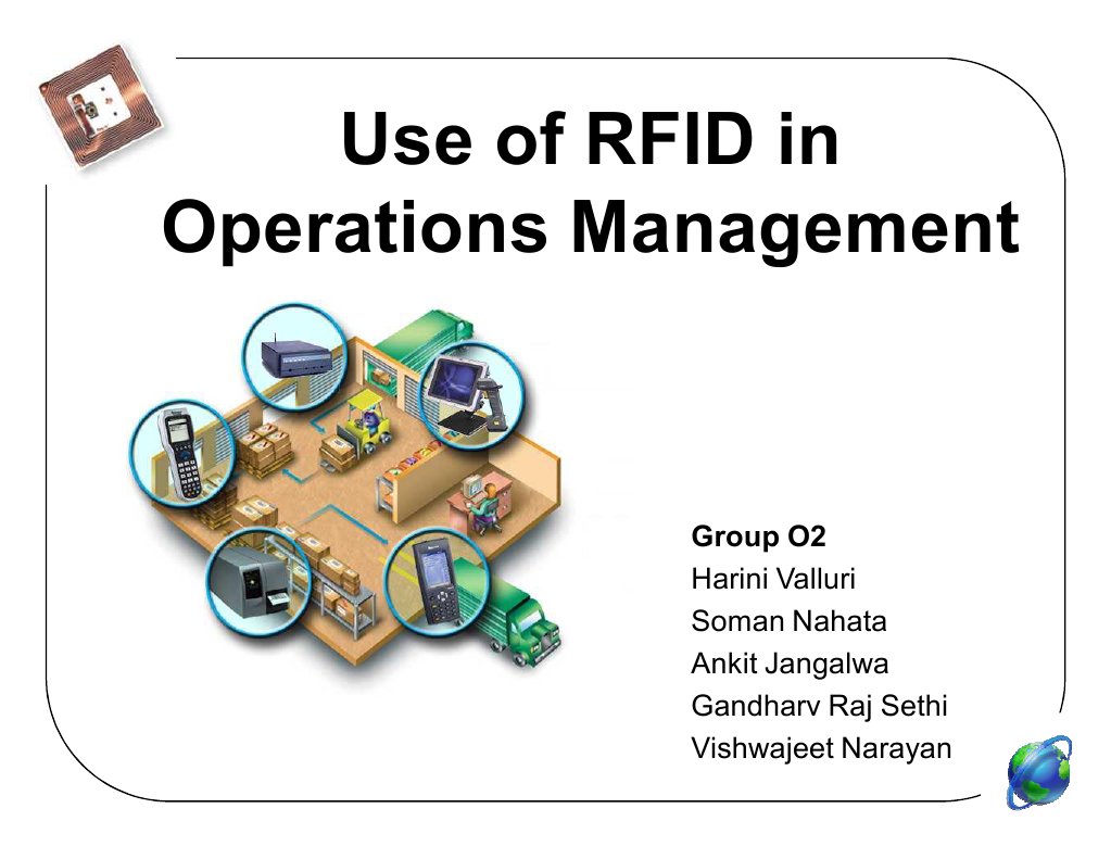 RFID Operations Management Insights | PDF