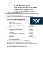 12 - Eka3303 - 2013 - Soal Quis Akuntansi Koperasi