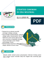 Materi Direktur - Strategi Dakwah Milenial PDF