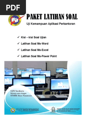 Paket Latihan Soal Cbt Iain 2020 Pdf