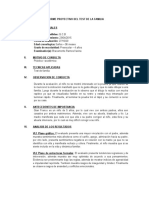 Informe Proyectivo Del Test de L Familia