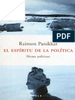 El Espiritu de La Politica Raimon Pannikar PDF