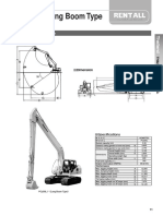 Excavator Long Boom Type