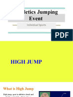 Athletics Jumping Event: Individual Sports