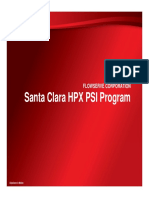 Santa Clara HPX PSI Program: Flowserve Corporation