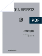 Idoc - Pub - 190128205 Ponce Heifetz Estrellita Violin PDFPDF PDF