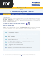 s20 Secundaria 1 Recurso Ingles A2 Transcripciondeaudio PDF