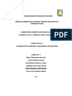 Práctica No. 3 FORMACIÓN DE PIRIDINAS. AISLAMIENTO DE NICOTINA PDF