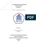 Tugas 4 Individu - Farmasi Industri - Modul 4 - Isman Maulia Reza Avrian - 20340050