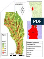 (Alex Castillo Sanca) Mapa de Pendientes Del Distrito de Huancaya PDF