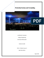 Lightning Protection System and Grounding: Jan Michael B. Castaneda College of Engineering University of Rizal System