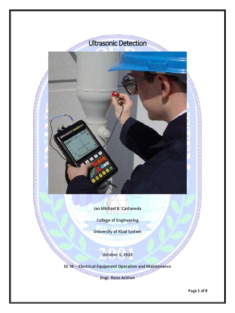 Ultrasonic Detection Techniques Explained | PDF | Ultrasound | Sound