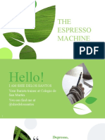 Espresso Machine