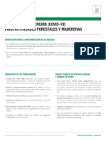 Achs Medidas de Prevencion para Actividades Forestales Madereras