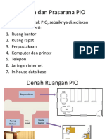 Sarana Dan Prasarana PIO Serta Denah