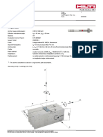 1 Input Data: Profis Anchor 2.8.5