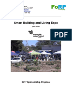 Smart Building and Living Expo: 2017 Sponsorship Proposal