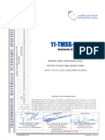 11-TMSS-02-R1-POWER CABLE, XLPE INSULATED, COPPER CONDUCTOR, SINGLE CORE, 110kV, 115kV, 132kV PDF
