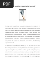 Download Should smoking cigarette be banned by Husna Salleh SN48267928 doc pdf