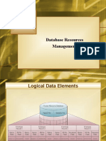 Database Resources Management