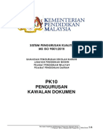 PK10 Pengurusan Kawalan Dokumen - Template PDF
