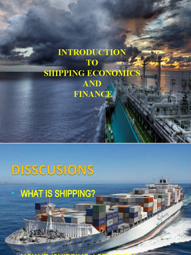 Shipping Economics and Global Impact | PDF | Transport | Ships