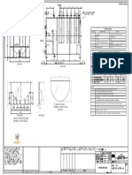 Side View Elevation: Detail of Plate Material: Ms (Qty:01No.) 8 MM THK