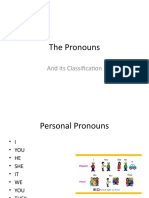 The Pronouns: and Its Classification