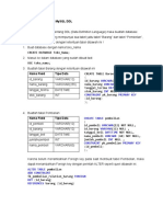 Jobsheet Perintah MySQL DDL PDF