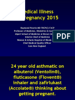 Medical Illness in Pregnancy 2015
