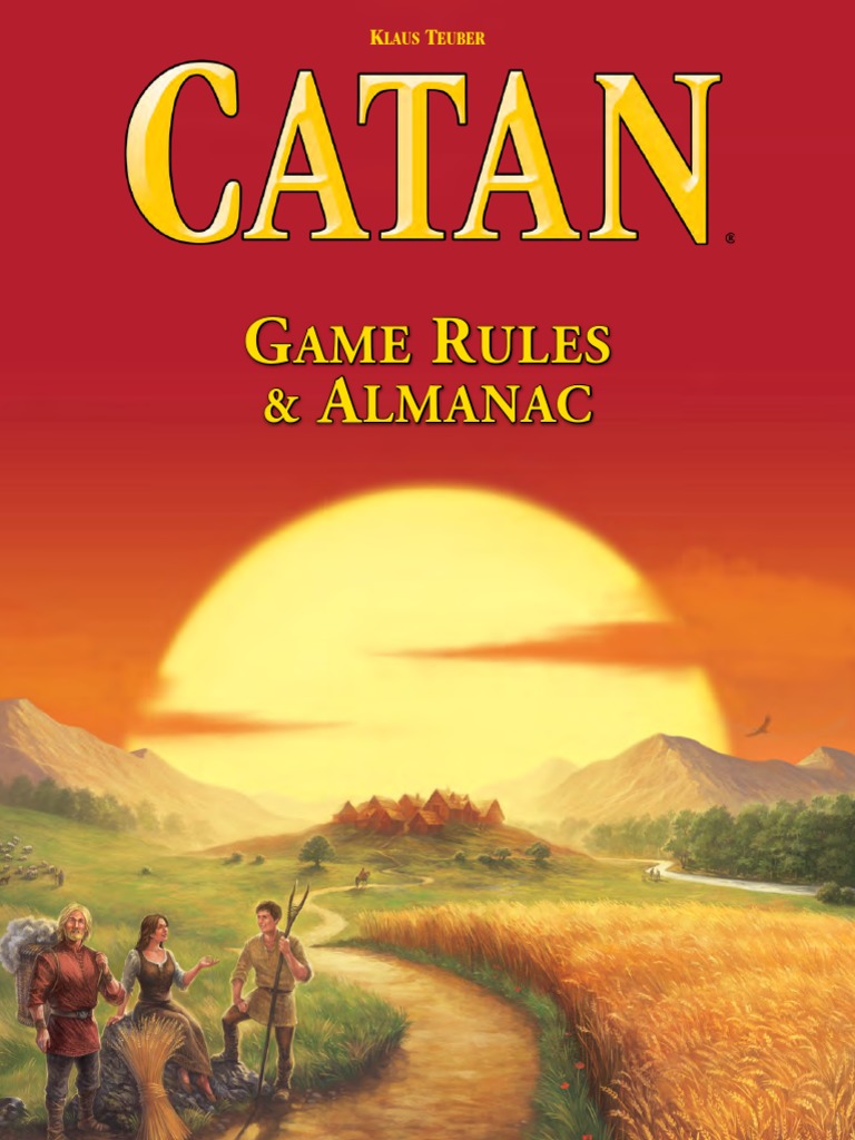 Catan Base Rules 2020 200707 2 Pdf Pdf Gaming Tabletop Games