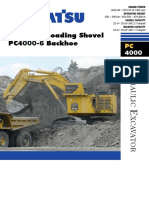 PC4000-6 Loading Shovel PC4000-6 Backhoe