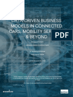 Data-Driven Business Models in Connected Cars, Mobility Services & Beyond