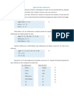 Tipuri de Date Subdomeniu