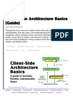 Client-Side Architecture Basics (Guide) - Khalil Stemmler
