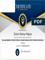 Certificate Website