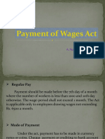 Presentation1 Payment of Wages