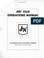 Kiln Operations Manual: The Sperry and Hutchinson Company