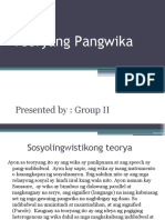 Teoryang Pangwika (Pangkat II)