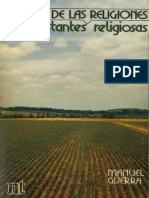 Manuel Guerra Gomez. HISTORIA de Las RELIGIONES Tomo I - Constantes Religiosas. EUNSA, 1980