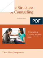 The Structure of Counseling: Rachelle S. Ilano