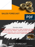 Sales Forecast Teknik