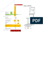 Calculation of Bearing Plate Dimension:: Beam Section