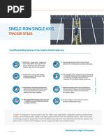 TrinaPro SP160 Single Axis Tracker - SingleRow - 2019A PDF